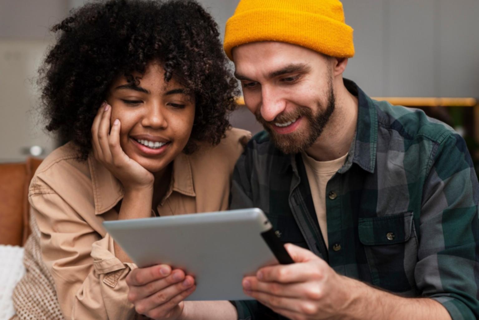 Business meeting discussing financial reports and strategic planning